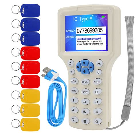 rfid key fob reader writer|Amazon.com: Usb Rfid Reader Writer.